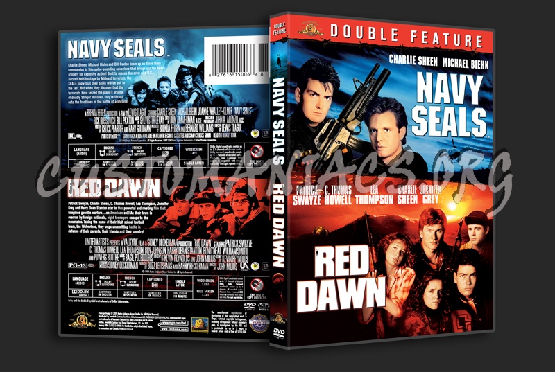 Navy Seals / Red Dawn dvd cover