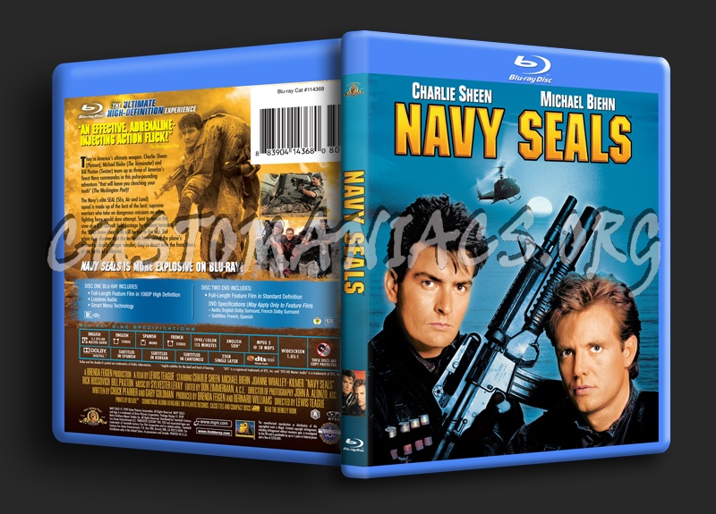 Navy Seals blu-ray cover