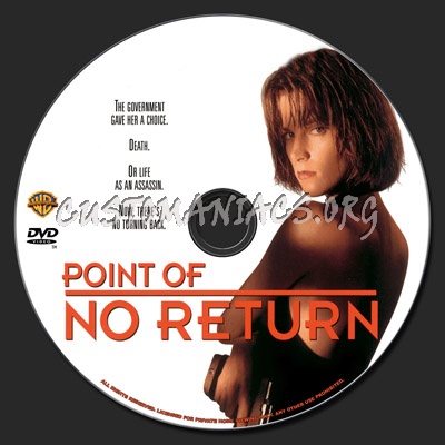 Point of no Return dvd label