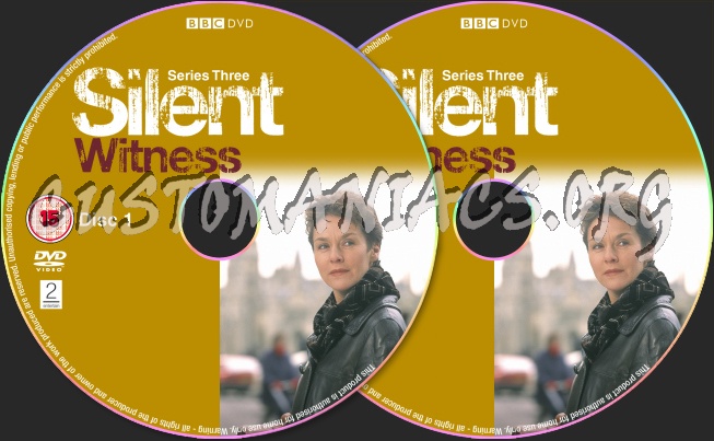 Silent Witness Series 3 dvd label