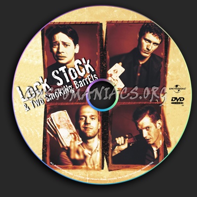 Lock Stock and Two Smoking Barrels dvd label