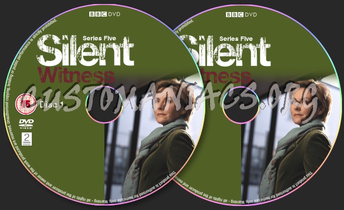Silent Witness Series 5 dvd label