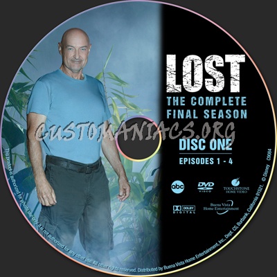 Lost Season 6 - Flocke Edition dvd label