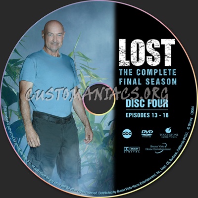 Lost Season 6 - Flocke Edition dvd label