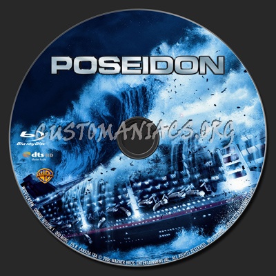 Poseidon blu-ray label