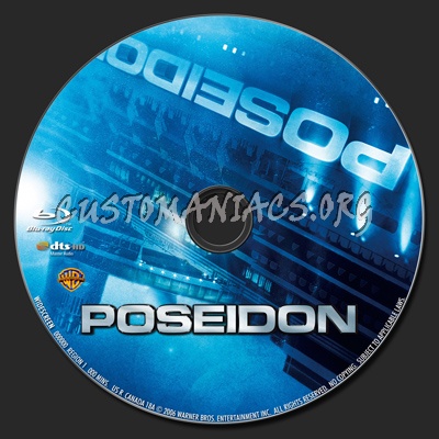 Poseidon blu-ray label