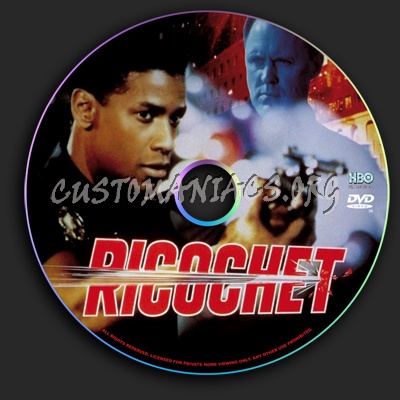 Ricochet dvd label