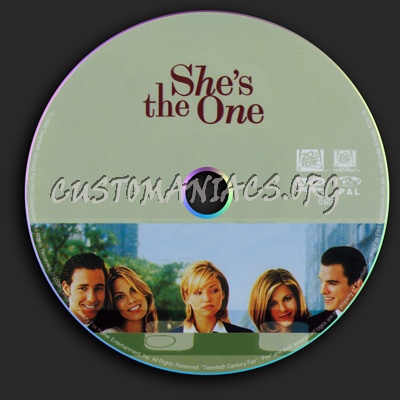 She's The One dvd label