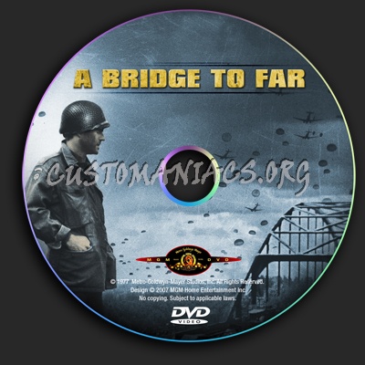 Bridge To Far dvd label