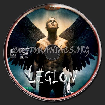 Legion blu-ray label