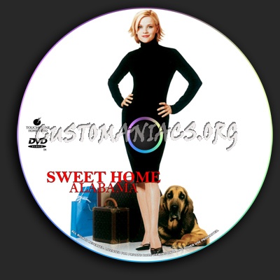 Sweet Home Alabama dvd label