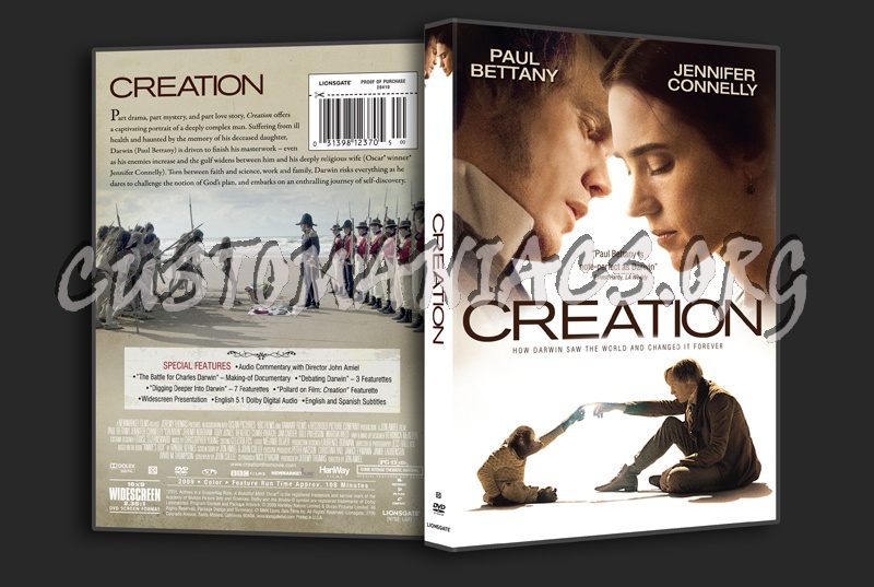 Creation dvd cover