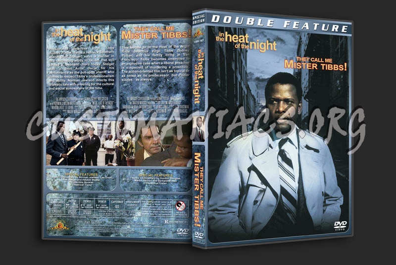 In the Heat of the Night/They Call Me Mister Tibbs Double dvd cover