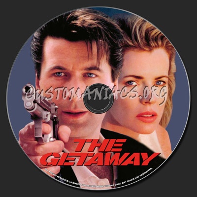The Getaway dvd label