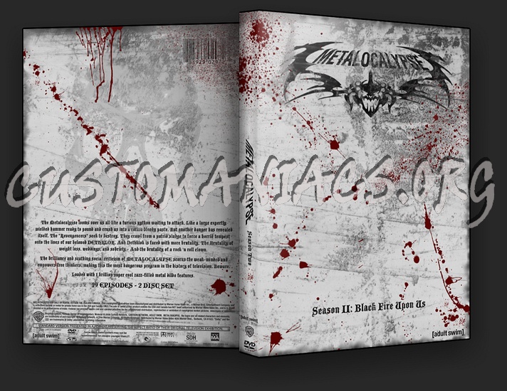 Metalocalypse Season 2 dvd cover