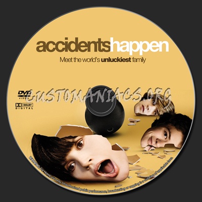 Accidents Happen dvd label
