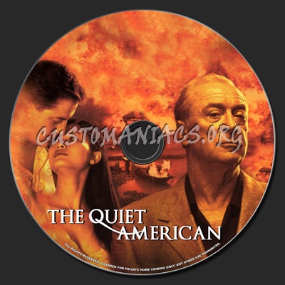 The Quiet American dvd label