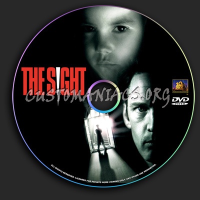 The Sight dvd label