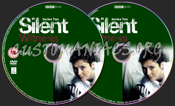 Silent Witness Series 2 dvd label
