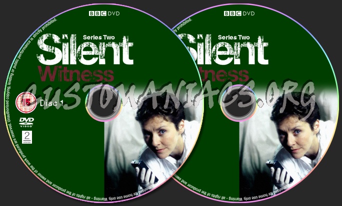 Silent Witness Series 2 dvd label