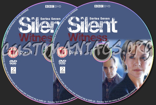 Silent Witness Series 7 dvd label