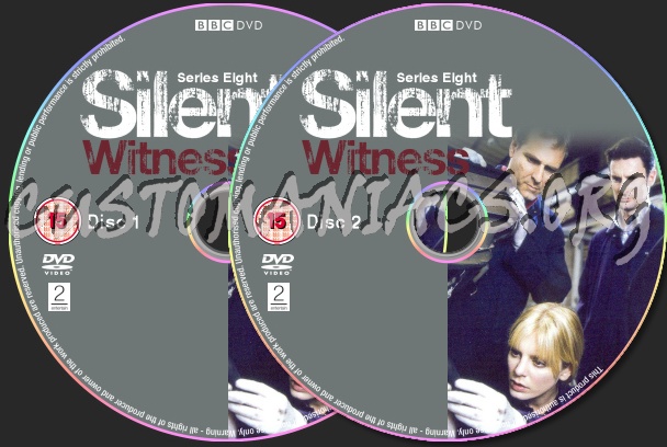 Silent Witness Series 8 dvd label