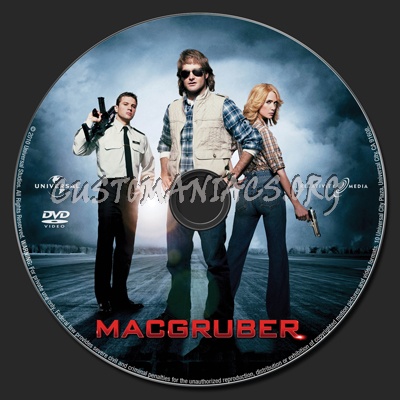 MacGruber dvd label