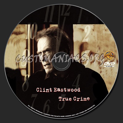 True Crime dvd label