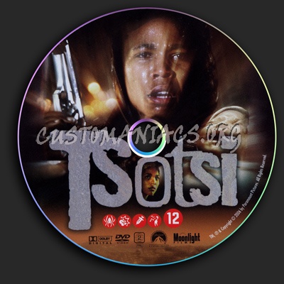 Tsotsi dvd label