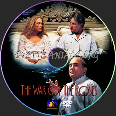 The War of the Roses dvd label