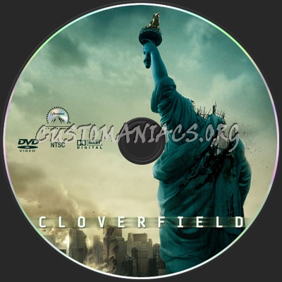 Cloverfield dvd label