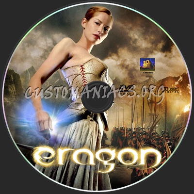 Eragon dvd label