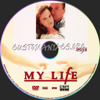 My Life dvd label