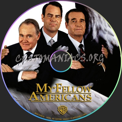 My Fellow Americans dvd label