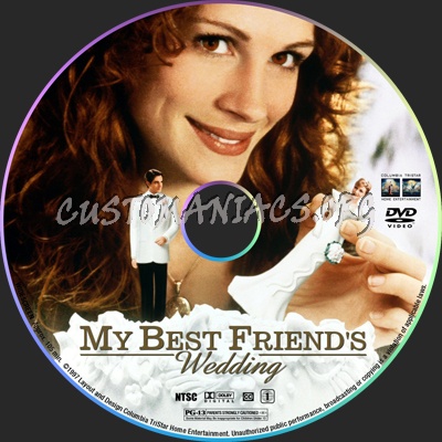 My Best Friend's Wedding dvd label