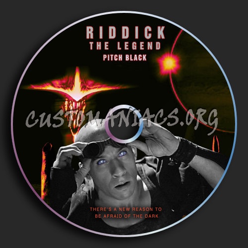 Pitch Black dvd label