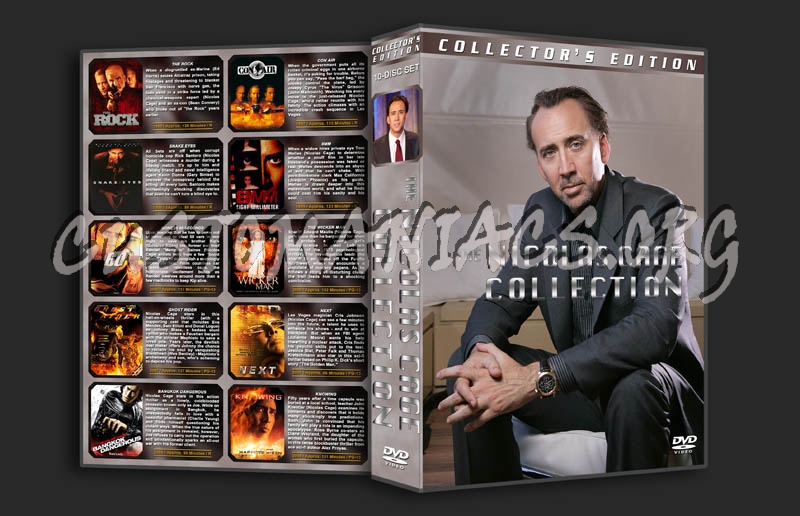 Nicolas Cage Collection dvd cover