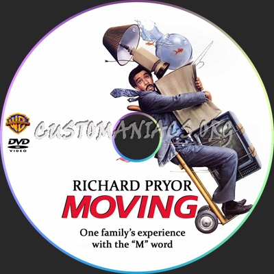 Moving dvd label