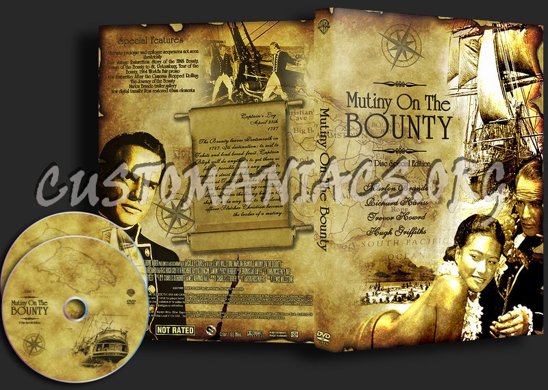 Mutiny On The Bounty dvd cover
