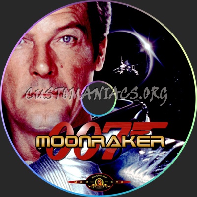 Moonraker dvd label