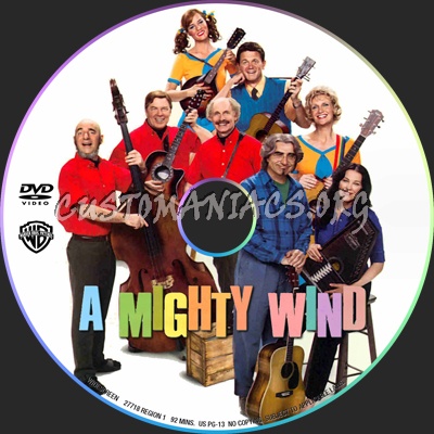 A Mighty Wind dvd label