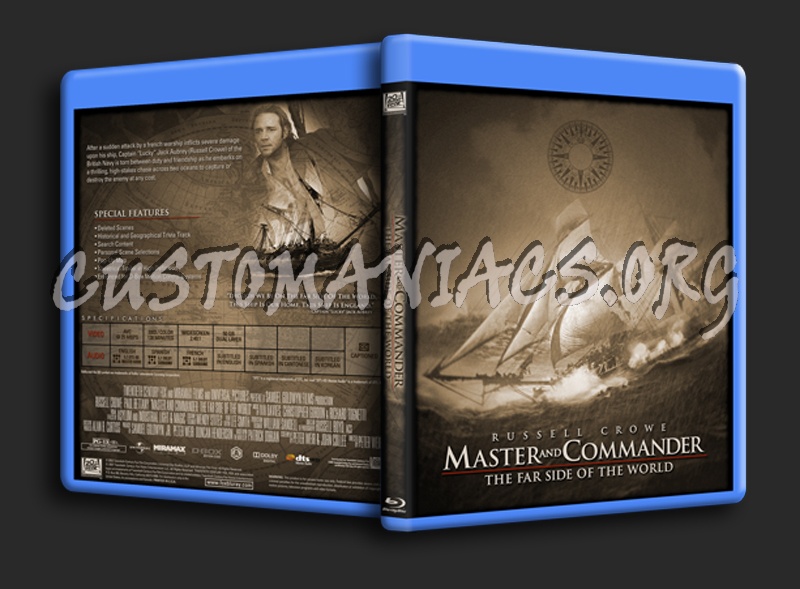 Master And Commander blu-ray cover