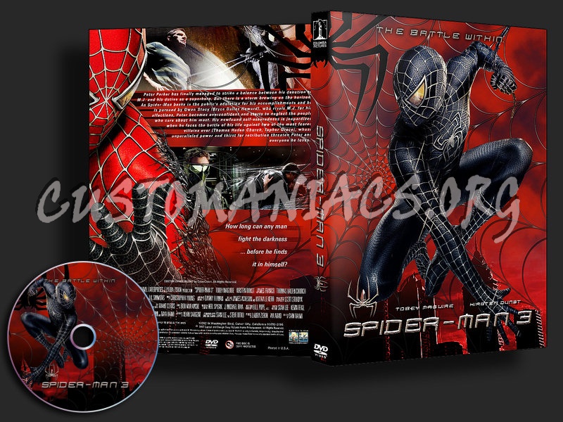 Spider-Man 3 dvd cover