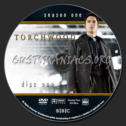 Torchwood - Season 1 dvd label