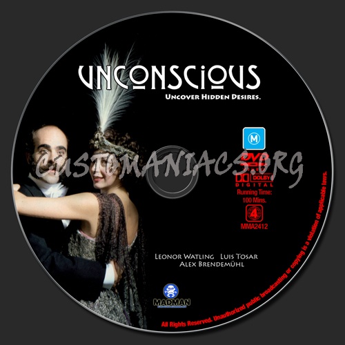 Unconscious dvd label