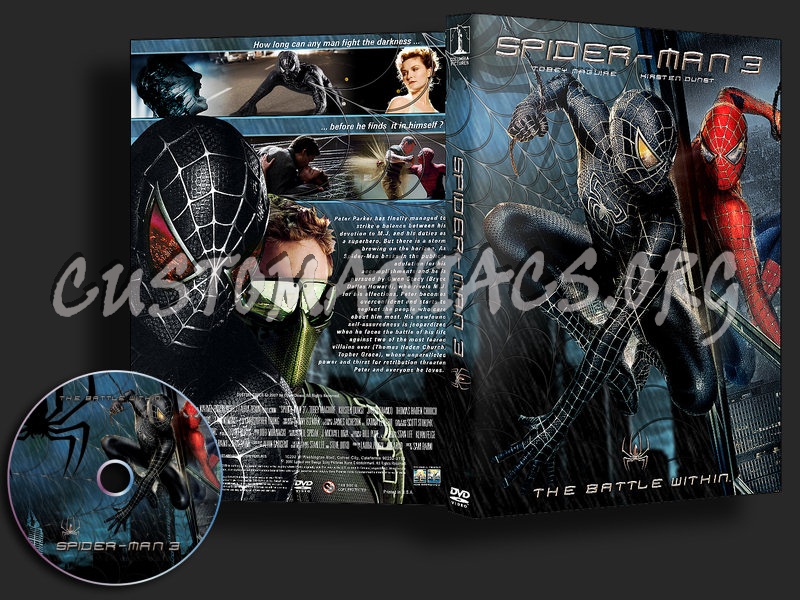 Spider-Man 3 dvd cover