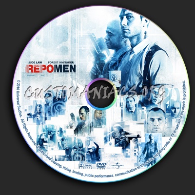 Repomen dvd label