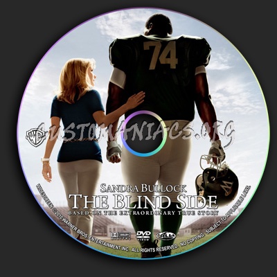 The Blind Side dvd label