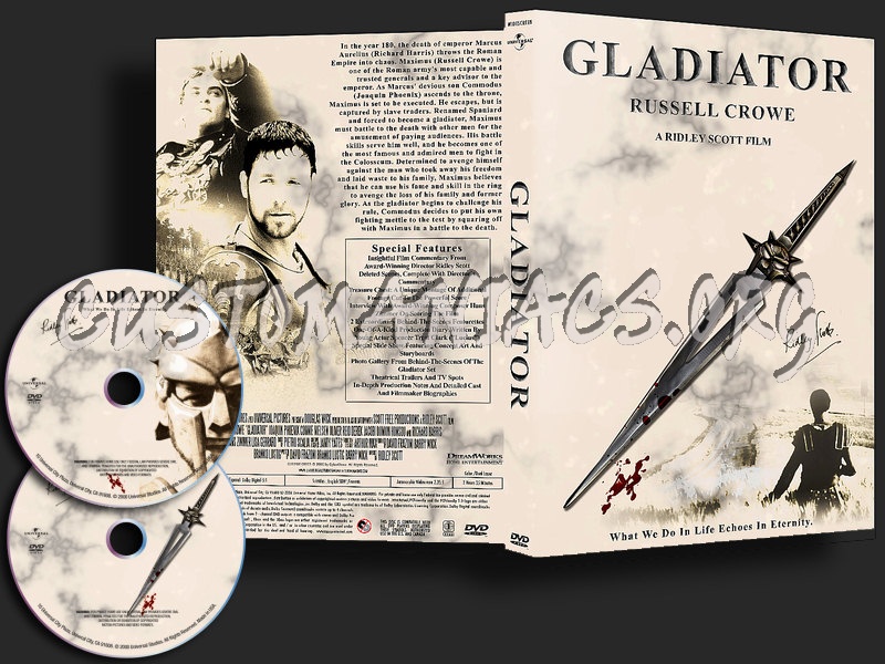 Gladiator 2 Disc dvd cover