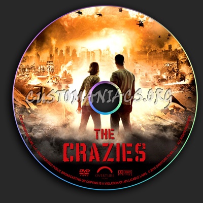 The Crazies dvd label